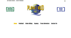 Desktop Screenshot of planetmudoutdooradventures.com.au
